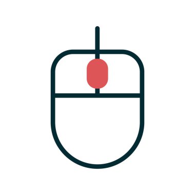 bilgisayar fare simgesi, vektör illüstrasyonu 