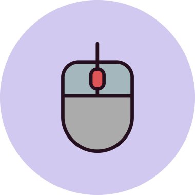 bilgisayar fare simgesi, vektör illüstrasyonu 