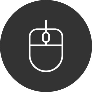 bilgisayar fare simgesi, vektör illüstrasyonu 