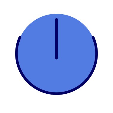 Bir güç düğmesi simgesinin vektör çizimi