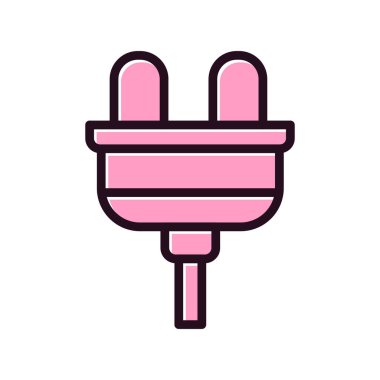 Fiş işareti. Web simgesi basit tasarım