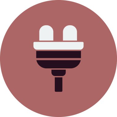 Fiş işareti. Web simgesi basit tasarım