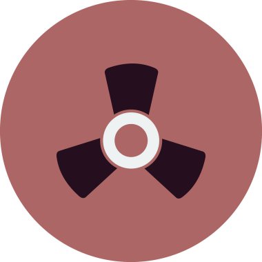 fan üfleyici simgesi. vektör illüstrasyonu