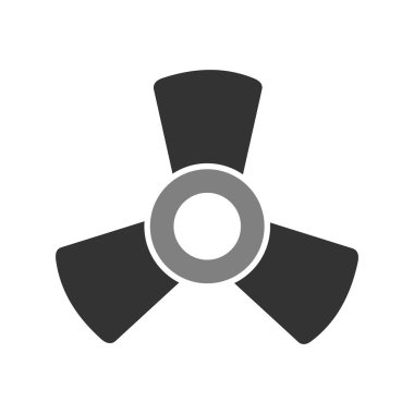 fan üfleyici simgesi. vektör illüstrasyonu