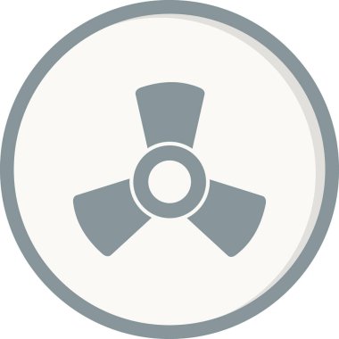 fan üfleyici simgesi. vektör illüstrasyonu