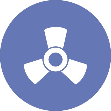 fan üfleyici simgesi. vektör illüstrasyonu