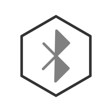 Bluetooth simgesi için vektör illüstrasyonu