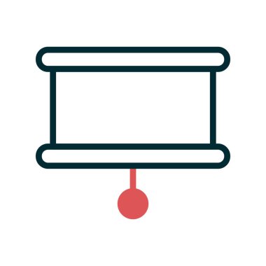 Modern eğitim ikonunun vektör illüstrasyonu 