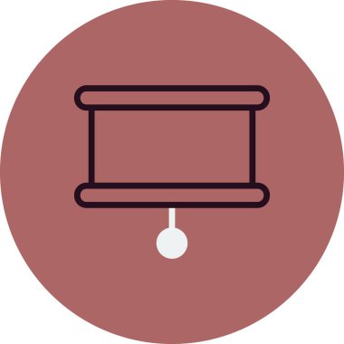 Modern eğitim ikonunun vektör illüstrasyonu 