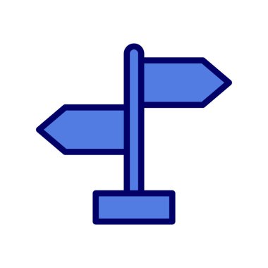 İşaret çubuğu simgesinin vektör illüstrasyonu 