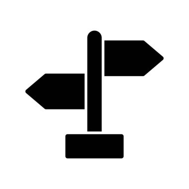 İşaret çubuğu simgesinin vektör illüstrasyonu 