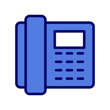 telefon simgesi vektör illüstrasyonu 