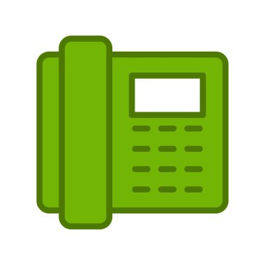 telefon simgesi vektör illüstrasyonu 