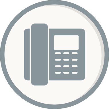 telefon simgesi vektör illüstrasyonu 