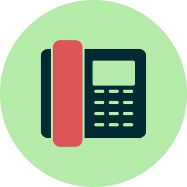 telefon simgesi vektör illüstrasyonu 