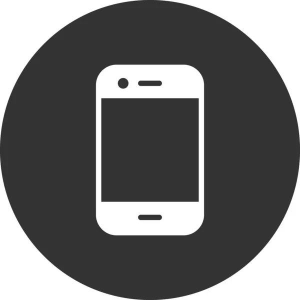 Smartphone Icono Web Vector Ilustración — Vector de stock
