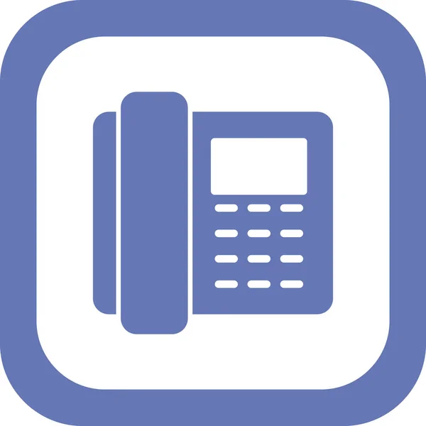 Телефон Значок Векторна Ілюстрація — стоковий вектор