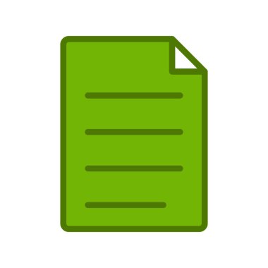 dosya belgesi vektör illüstrasyonu