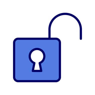 vektör kabartma renk simgesini aç