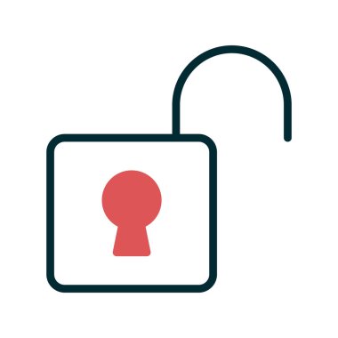 vektör kabartma renk simgesini aç