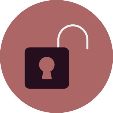 vektör kabartma renk simgesini aç