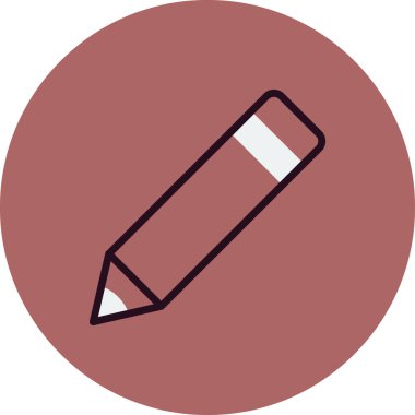 kalem rengi ikon vektör illüstrasyon tasarımı