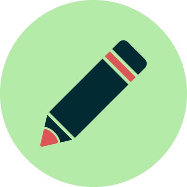 kalem rengi ikon vektör illüstrasyon tasarımı