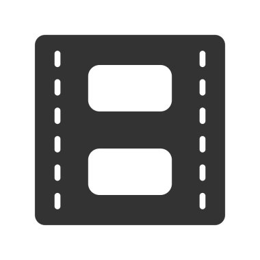 Sinema simgesinin vektör illüstrasyonu