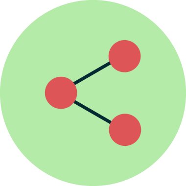 Paylaş. Web simgesi basit tasarım 
