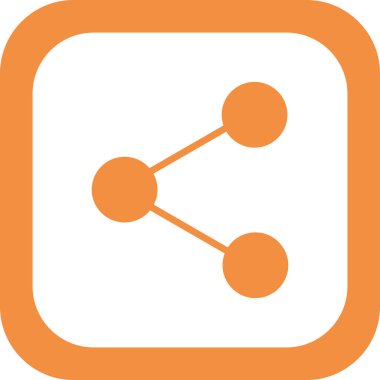 Paylaş. Web simgesi basit tasarım 