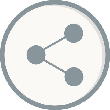 Paylaş. Web simgesi basit tasarım 