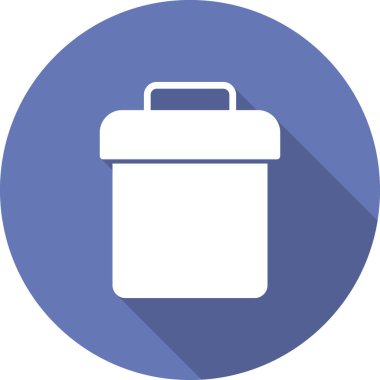 Çöp kutusu vektör illüstrasyonuName