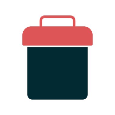 Çöp kutusu vektör illüstrasyonuName