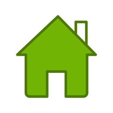 Binaların, evlerin, evlerin vektör çizimi 