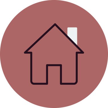 Binaların, evlerin, evlerin vektör çizimi 