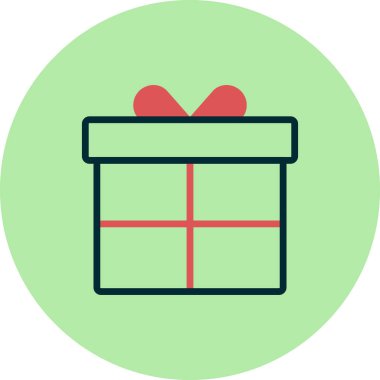 hediye kutusu vektör illüstrasyonuName 