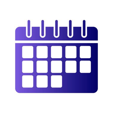 Zaman çizelgesi takviminin vektör düz çizimi 