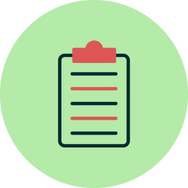 Pano simgesinin vektör illüstrasyonu