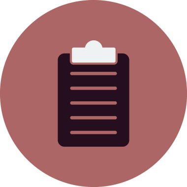 Pano simgesinin vektör illüstrasyonu