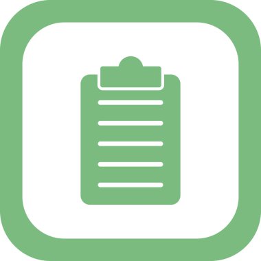 Pano simgesinin vektör illüstrasyonu