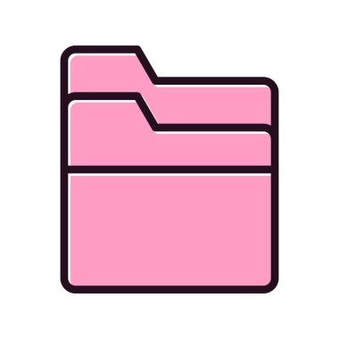 Dizin simgesinin vektör illüstrasyonu