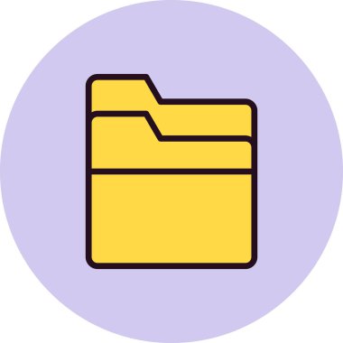 Dizin simgesinin vektör illüstrasyonu