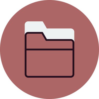 Dizin simgesinin vektör illüstrasyonu