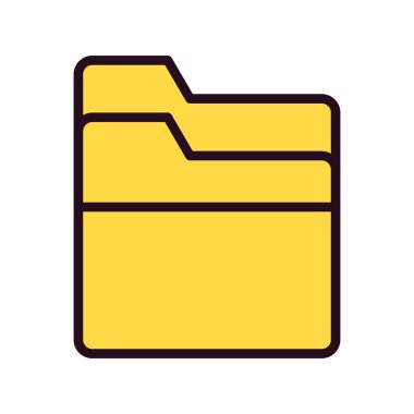 Dizin simgesinin vektör illüstrasyonu