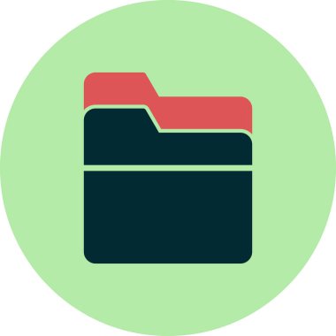 Dizin simgesinin vektör illüstrasyonu