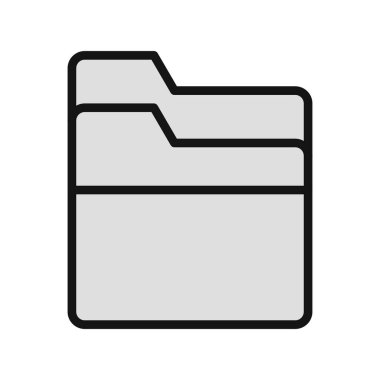 Dizin simgesinin vektör illüstrasyonu