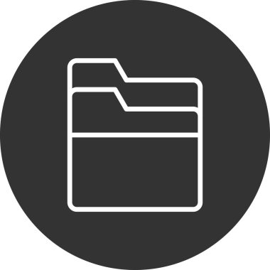 Dizin simgesinin vektör illüstrasyonu