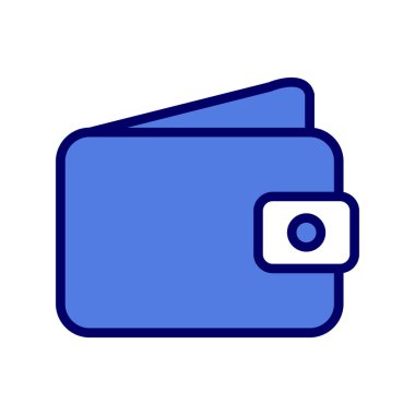 cüzdan web simgesi basit illüstrasyon