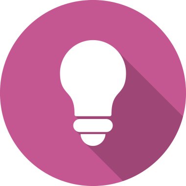 fikir vektör çizimi, ampul işareti