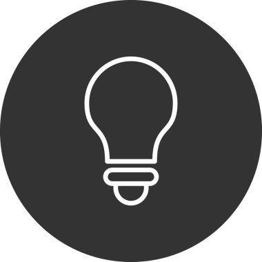 fikir simgesi, vektör illüstrasyonu